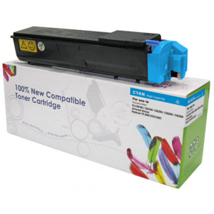 Toner Zgodny z TK-520 (CW-K500CN) Zamiennik błękitny / turkusowy / niebieski do KYOCERA FS-C 5015N
