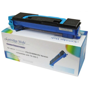 Toner Zgodny z TK-540 (CW-K540CN) Zamiennik błękitny / turkusowy / niebieski do KYOCERA FS-C 5100DN