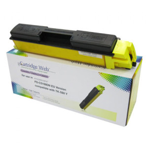 Toner Zgodny z TK-580 (CW-K580YN) Zamiennik żółty do KYOCERA ECOSYS P 6021CDN, KYOCERA FS-C 5150DN