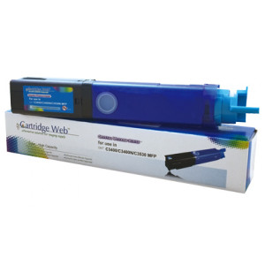 Toner Zgodny z 43459331 (CW-O3400CN) Zamiennik błękitny / turkusowy / niebieski do OKI  C 3300N, OKI C 3400N, 3300, 3400, 3450