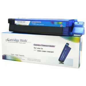 Toner Zgodny z C5800 C5900 C5550 (CW-O5800CN) Zamiennik błękitny / turkusowy / niebieski do OKI C 5800, 5900, 5900DN, 5900N, 5800DN
