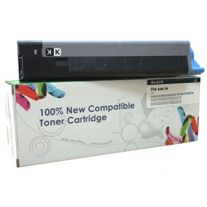 Toner Zgodny z 44315308 (CW-O610BN) Zamiennik czarny do OKI C 610N, 610DN, 610DTN