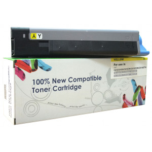 Toner Zgodny z 44315305 (CW-O610YN) Zamiennik żółty do OKI C 610N, 610DN, 610DTN