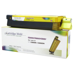 Toner Zgodny z C8600 C8800 (CW-O8600YN) Zamiennik żółty do OKI C 8600, 8800