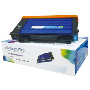 Toner Zgodny z CLP-510 (CW-S510CN) Zamiennik błękitny / turkusowy / niebieski do SAMSUNG CLP- 510, 510N