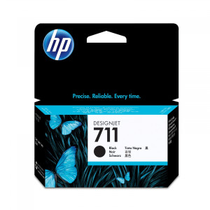 Tusz HP 711 (CZ129A) Oryginalny czarny - 38ml - do HP DESIGNJET T 520, 120, 520