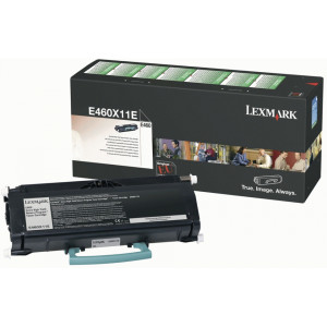 Toner E460X11E (E460X11E) Oryginalny czarny do LEXMARK OPTRA E 460, 460D, 460DN, LEXMARK E 462, 462DTN