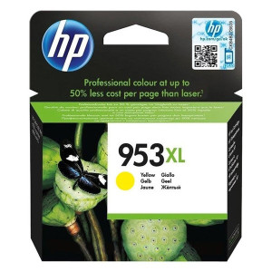 Tusz HP 953XL (F6U18AE) Oryginalny żółty do HP OFFICEJET PRO 8710, 8715, 8718, 8719, 8720