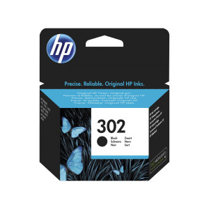 Tusz HP 302 (F6U66AE) Oryginalny czarny do HP DESKJET 3634, 1110, 2130, 3630, 3637
