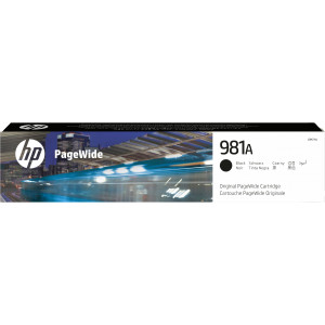 Tusz HP 981A (J3M71A) Oryginalny czarny do HP PAGEWIDE ENTERPRISE COLOR MFP 586F, 586DN, HP PAGEWIDE ENTERPRISE COLOR 556XH, 556DN