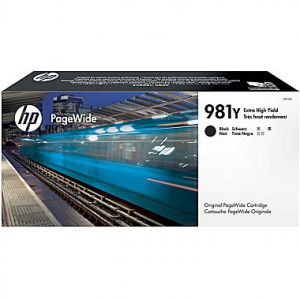 Tusz HP 981Y (L0R16A) Oryginalny czarny do HP PAGEWIDE ENTERPRISE COLOR 556XH, 556DN, HP PAGEWIDE ENTERPRISE COLOR MFP 586DN, 586F