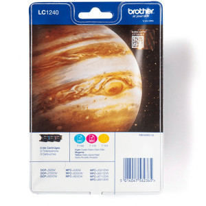 Tusz LC1240 LC1220 (LC1240RBWBP) Oryginalny żółty do BROTHER DCP-J 925DW, 725DW, 525W, BROTHER MFC-J 735DW, 6510DW