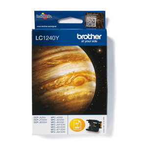 Tusz LC1240 LC1220 (LC1240Y) Oryginalny żółty do BROTHER DCP-J 525W, 925DW, 725DW, BROTHER MFC-J 430W, 625DW