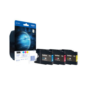 Tusz LC1280 (LC1280XLRBWBP) Oryginalny żółty do BROTHER MFC-J 6510DW, 6710DW, 6910DW, 5910DW