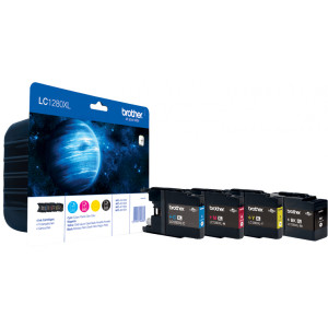 Tusz LC1280 (LC1280XLVALBP) Oryginalny żółty do BROTHER MFC-J 6510DW, 6710DW, 6910DW, 5910DW