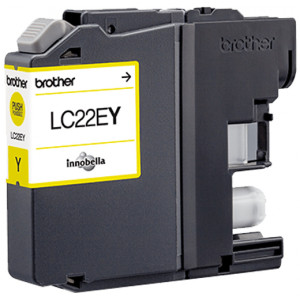 Tusz LC22EY (LC22EY) Oryginalny żółty - 11.8ml - do BROTHER MFC-J 5920DW