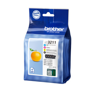 Brother LC3211VALDR CMYK zestaw kartridży cmyk oryginalny