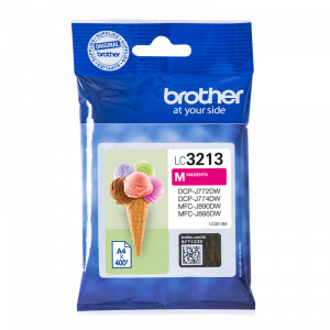 Tusz LC3213 (LC3213M) Oryginalny purpurowy do BROTHER DCP-J 572DW, 772DW, 774DW, 772DNW, BROTHER MFC-J 497DW