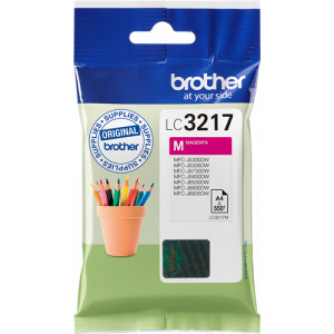 Tusz LC3217 LC3219XL (LC3217M) Oryginalny purpurowy do BROTHER MFC-J 6935DW, 5335DW, 5930DW, 5330DW, 5730DW