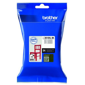 Tusz LC3617 LC3619XL (LC3619XLBK) Oryginalny czarny do BROTHER MFC-J 2730DW, 3930DW, 3530DW, 2330DW, 2730DW