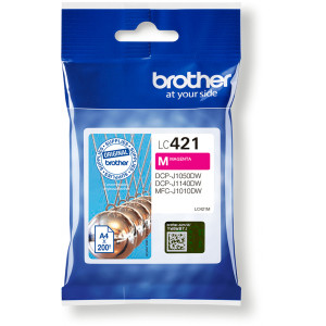 Tusz LC421 LC421XL (LC421M) Oryginalny purpurowy do BROTHER DCP-J 1050DW, 1140DW, 1800DW, BROTHER MFC-J 1010DW