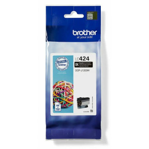 Tusz LC424 (LC424BK) Oryginalny czarny do BROTHER DCP-J 1200WE, 1200W