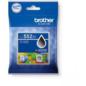Tusz Brother (LC552BK) Oryginalny czarny do BROTHER MFC-J 3660DW, 3960DW