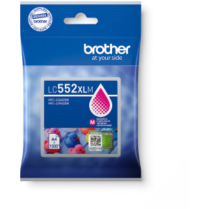 Tusz Brother (LC552XLM) Oryginalny purpurowy do BROTHER MFC-J 3660DW, 3960DW
