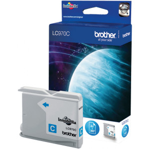 Tusz LC970 (LC970C) Oryginalny błękitny / turkusowy / niebieski do BROTHER DCP- 150C, 153C, 235C, 260C, 135C