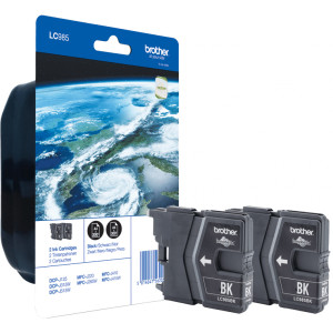 Tusz LC985 (LC985BKBP2) Oryginalny czarny do BROTHER DCP- 140, BROTHER DCP-J 140W, 315W, 125, 515W