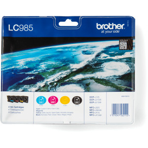 Tusz LC985 (LC985VALBP) Oryginalny żółty do BROTHER DCP- 140, BROTHER DCP-J 125, 515W, 265W, 415W
