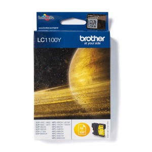 Tusz LC1100 (LC-1100Y) Oryginalny żółty do BROTHER DCP- 395CN, 6690CW, 387C, 185C, 385C