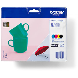 Tusz LC223 LC225XL LC227XL LC229XL (LC-227XLVALBP) Oryginalny cmyk do BROTHER MFC-J 4425DW, 4420DW, BROTHER DCP-J 562DW, 4120DW, 4120D