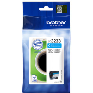 Tusz LC-3233C (LC-3233C) Oryginalny błękitny / turkusowy / niebieski do BROTHER DCP-J 1100DW, BROTHER MFC-J 1300DW