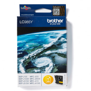 Tusz LC985 (LC-985Y) Oryginalny żółty do BROTHER DCP- 140, BROTHER DCP-J 140W, 315W, 125, 515W