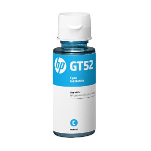 Tusz HP GT52 (M0H54AE) Oryginalny błękitny / turkusowy / niebieski - 70ml - do HP DESKJET GT 5810, HP INK TANK 310, HP INK TANK WIRELESS 410