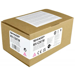 Toner Sharp (MXC36TM) Oryginalny purpurowy do SHARP MX-C 428P, 358F