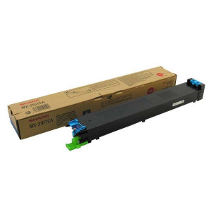 Toner Sharp (MX-31GTCA) Oryginalny błękitny / turkusowy / niebieski do SHARP MX- 2301N, 2600N, 3100N, 4100N, 4101N