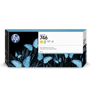 Tusz HP 746 (P2V79A) Oryginalny żółty - 300ml - do HP DESIGNJET Z 6
