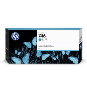 Tusz HP 746 (P2V80A) Oryginalny błękitny / turkusowy / niebieski - 300ml - do HP DESIGNJET Z 6