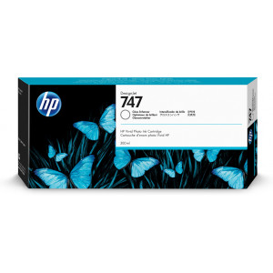 Tusz HP 747 (P2V87A) Oryginalny bezbarwny optymalizator połysku - 300ml - do HP DESIGNJET Z 6