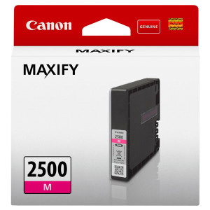 Tusz PGI-2500XL (PGI2500M) Oryginalny purpurowy - 9,6ml - do CANON MAXIFY MB 5050, 5350, 5455, 5450, CANON MAXIFY IB 4050