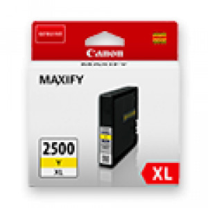 Tusz PGI-2500XL (PGI2500XLY) Oryginalny żółty - 19,3ml - do CANON MAXIFY MB 5050, 5350, 5455, 5450, CANON MAXIFY IB 4050