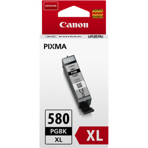 Tusz CLI-581 PGI-580 (PGI-580pgbkXL) Oryginalny czarny - 18.5ml - do CANON PIXMA TS 705A, 9551C, 8351A, 6150, CANON PIXMA TR 7500