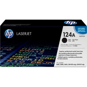 Toner HP 124A (Q6000A) Oryginalny czarny do HP COLOR LASERJET CM 1017, HP COLOR LASERJET 2600N, 2600