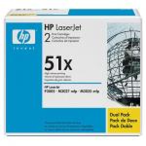 Toner HP 51X (Q7551XD) Oryginalny czarny do HP LASERJET P 3005