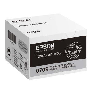 Toner Epson (S050709) Oryginalny czarny do EPSON WORKFORCE AL-M 200DN, 200DW, EPSON WORKFORCE AL-MX 200DWF, 200DNF