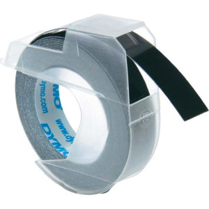 Taśma do Dymo Omega wytłaczarka S0898130 9mm 3m czarna taśma oryginalna