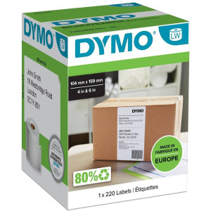 Etykiety DYMO LW S0904980 104mm x 159mm 220szt etykiet na rolce oryginalna