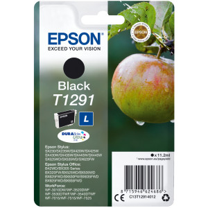 Tusz WF3010 WF3520 WF3530 WF3540 WF7015 WF7515 WF7525 (T12914010) Oryginalny czarny - 11,2ml - do EPSON STYLUS SX 420W, 445W, 425W, EPSON STYLUS OFIICE BX 535WD, EPSON STYLUS OFFICE BX 305F